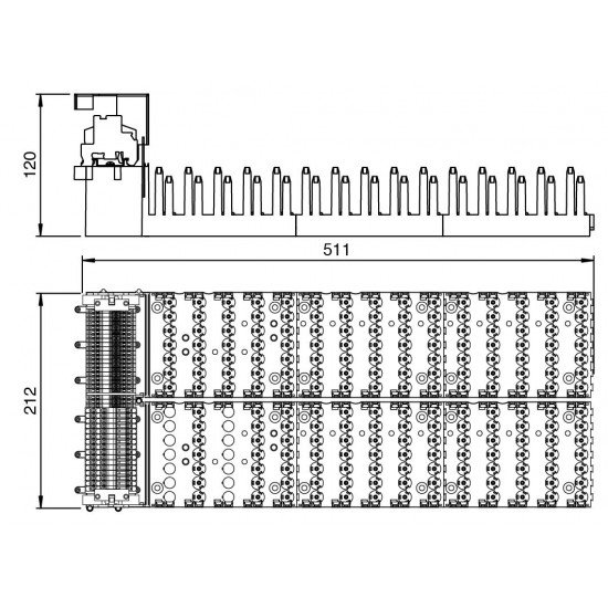 Base Backplane FB9262BP24110.R Base Backplane FB9262BP24110.R
