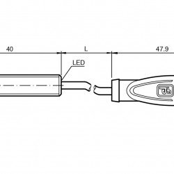 Inductive sensor NBB1,5-8GM40-Z0-300MM-V1