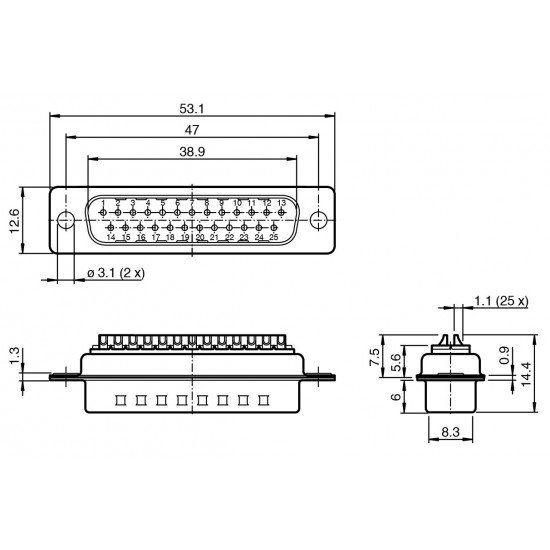 System Cable ACC-MB-HGC.HON.150 System Cable ACC-MB-HGC.HON.150