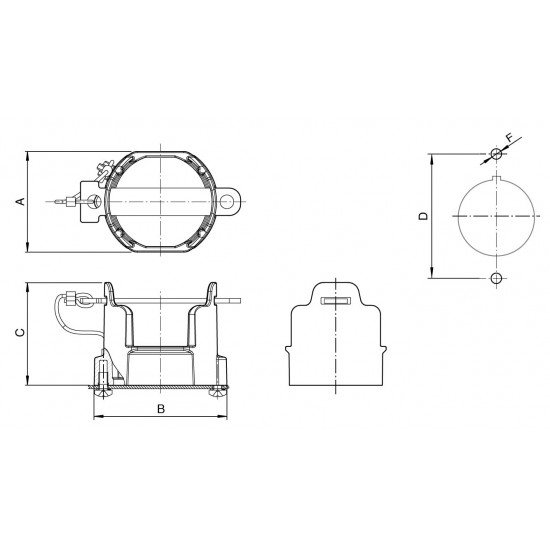 Padlockable Shroud (Ex e) CFP.ZPR.SP Padlockable Shroud (Ex e) CFP.ZPR.SP