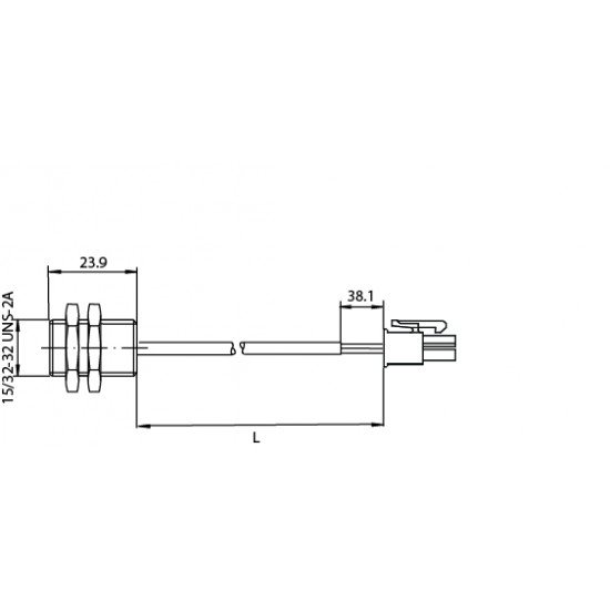 Magnetic field sensor MB-15/32GM25-E0-1.27M-4MOL Magnetic field sensor MB-15/32GM25-E0-1.27M-4MOL