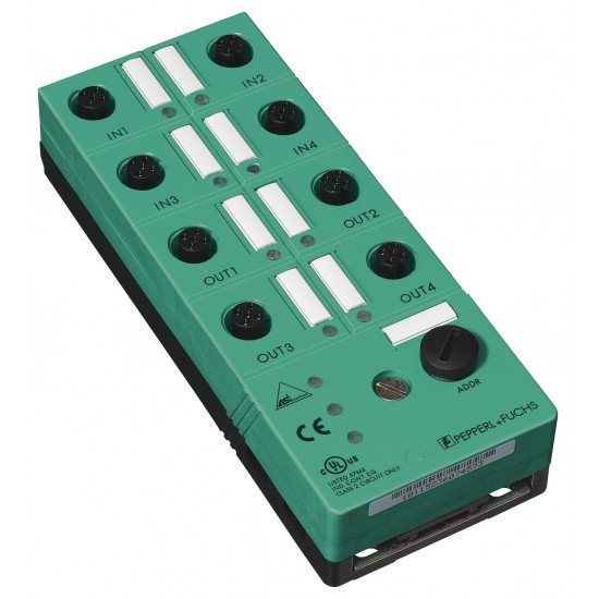 AS-Interface sensor/actuator module VAA-4E4A-G2-ZA/EA2 AS-Interface sensor/actuator module VAA-4E4A-G2-ZA/EA2
