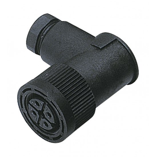 Female connector, field-attachable V18-W