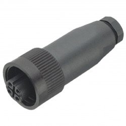 Female cordset, field attachable V16-G