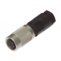 Female cordset, field attachable V35-G