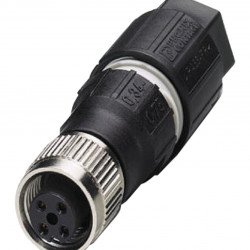 Female connector, field-attachable V1-G-Q2