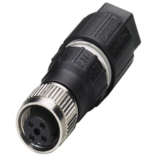 Female connector, field-attachable V1-G-Q2