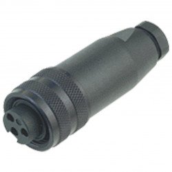 Female connector, field-attachable V95-G-Y