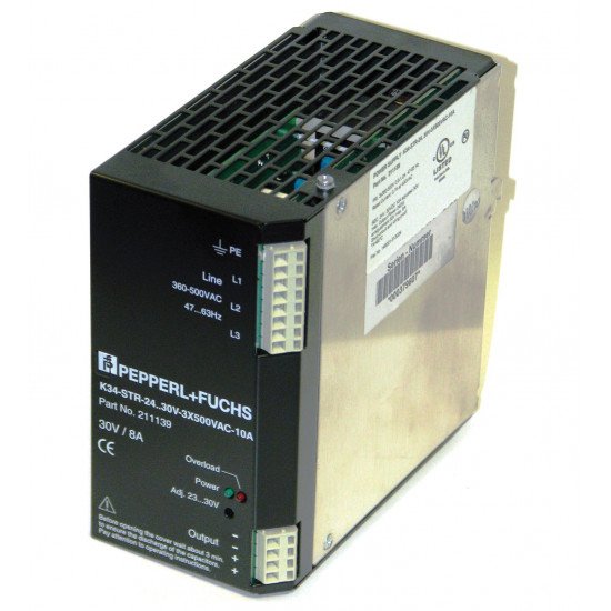 Power supply K34-STR-24..30V-3X500VAC-10A
