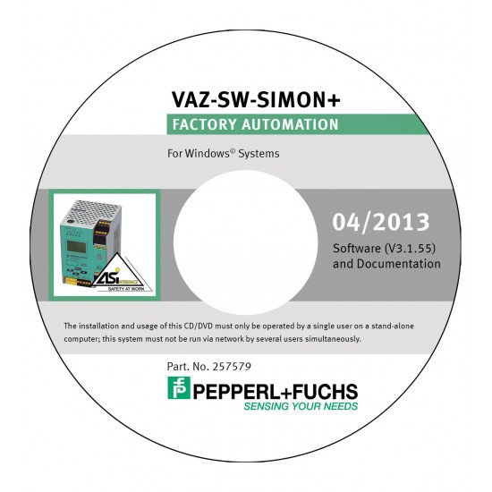 Configuration software VAZ-SW-SIMON+ Configuration software VAZ-SW-SIMON+