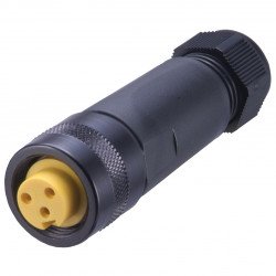 Female connector, field-attachable V93-G