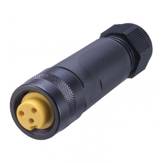 Female connector, field-attachable V93-G