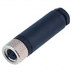 Female connector, field-attachable V3-GM