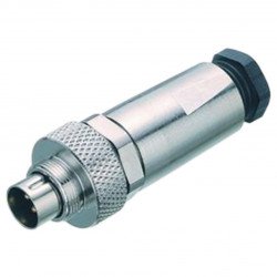 Field-attachable male connector V35S-G-ABG