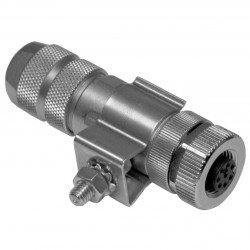 Field attachable female cordset with earth clamp V15-G-ABG-PG9-FE Field attachable female cordset with earth clamp V15-G-ABG-PG9-FE