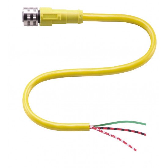 Cable connector V12-G-YE20M-PVC Cable connector V12-G-YE20M-PVC