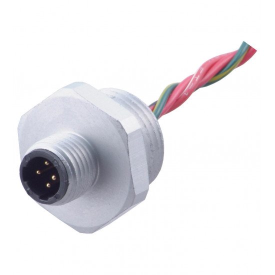 Male receptacle 1/2" NPT-V124-G-S-.076M Male receptacle 1/2" NPT-V124-G-S-.076M