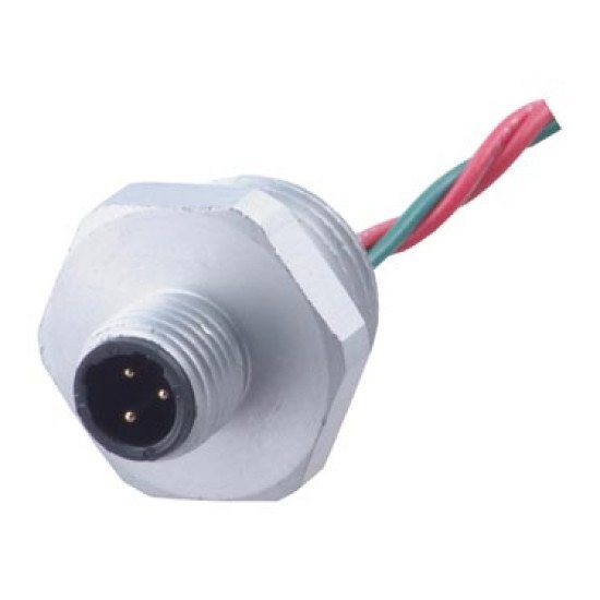 Male receptacle 1/2" NPT-V12-G-S-.3M