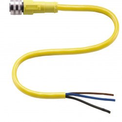 Female connector V11B-G-YE2M-PVC Female connector V11B-G-YE2M-PVC