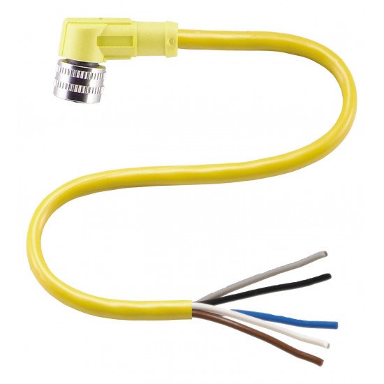 Female connector V15-W-YE2M-PVC