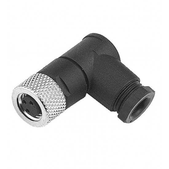 Female connector, field-attachable V3-WM