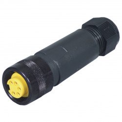 Female connector, field-attachable V95-G