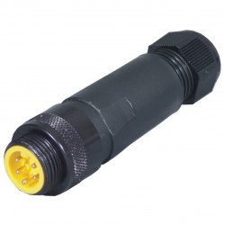 Male connector, field-attachable V95-G-SE