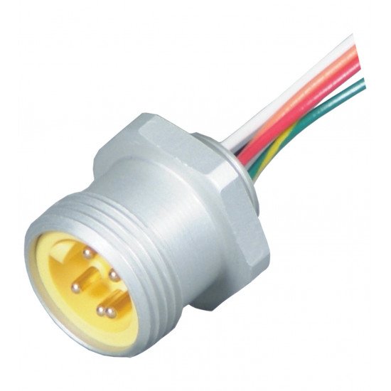 Male receptacle M16-V95-G-S-.15M Male receptacle M16-V95-G-S-.15M
