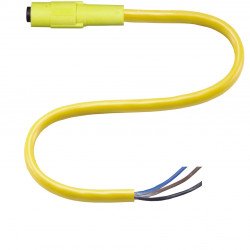 Female connector V3-GR-YE2M-PUR