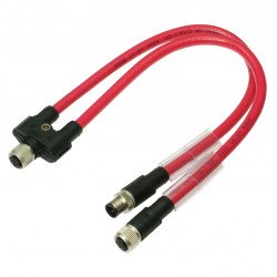 Y connection cable ICZ-3T-0,3M-PVC-CCL-V1-G Y connection cable ICZ-3T-0,3M-PVC-CCL-V1-G