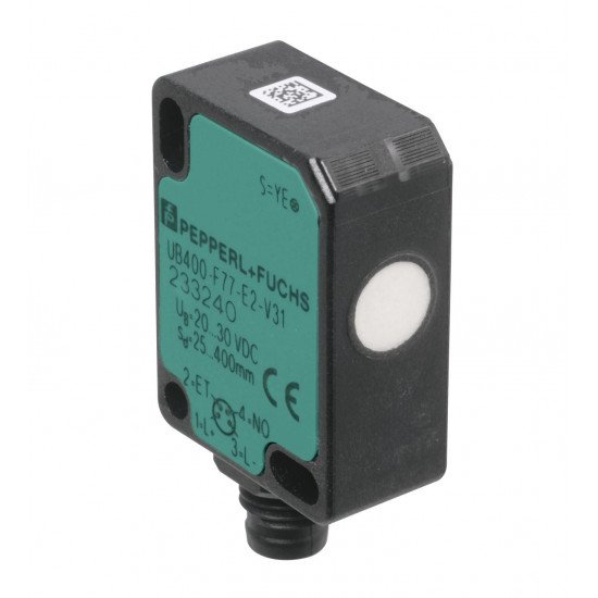 Ultrasonic direct detection sensor UB250-F77-E3-V31