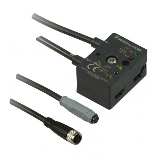 AS-Interface sensor/actuator module VBA-1E1A-G10-ZAL/E2L-1M-2V3-G