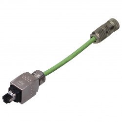 Connection cable ICZ-AIDA2-V45-0,2M-PUR-V1D-G Connection cable ICZ-AIDA2-V45-0,2M-PUR-V1D-G