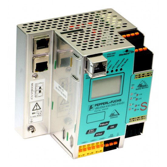 AS-Interface Gateway/Safety Monitor VBG-ENX-K30-DMD-S16-EV
