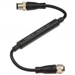 Connection cable V19-G-EMV-BK0,3M-PVC-V19-G Connection cable V19-G-EMV-BK0,3M-PVC-V19-G