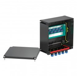 Temperature Multi-Input Junction Box, Polyester (GRP) F.TI0.P12.*08.P.0.***.***.**00