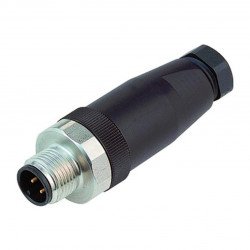 Field-attachable male connector V1S-GV4A