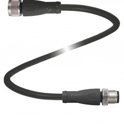 Connection cable V1-G-BK0,15M-PUR-U/0,5-V1-G-Y