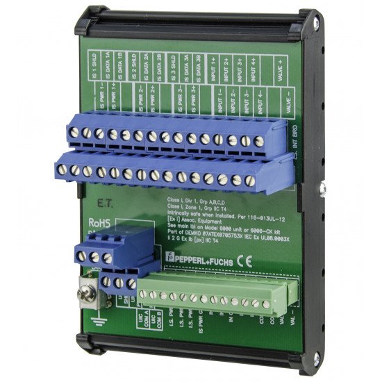 6000 Series intrinsically safe termination board 6000-ISB-01 6000 Series intrinsically safe termination board 6000-ISB-01