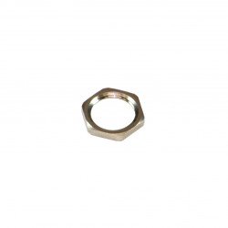 Nut LOCKNUT M20 NICKEL BRASS Nut LOCKNUT M20 NICKEL BRASS