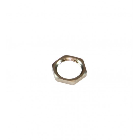 Nut LOCKNUT M16 NICKEL BRASS Nut LOCKNUT M16 NICKEL BRASS