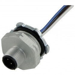 Male receptacle 1/2" NPT-V1-G-S-1M