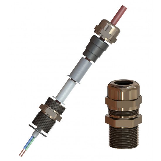Cable Glands, Metal, for non-armored Cables CG.NA.*.*.*