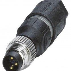 Male connector, field-attachable V3S-GM-Q4 Male connector, field-attachable V3S-GM-Q4