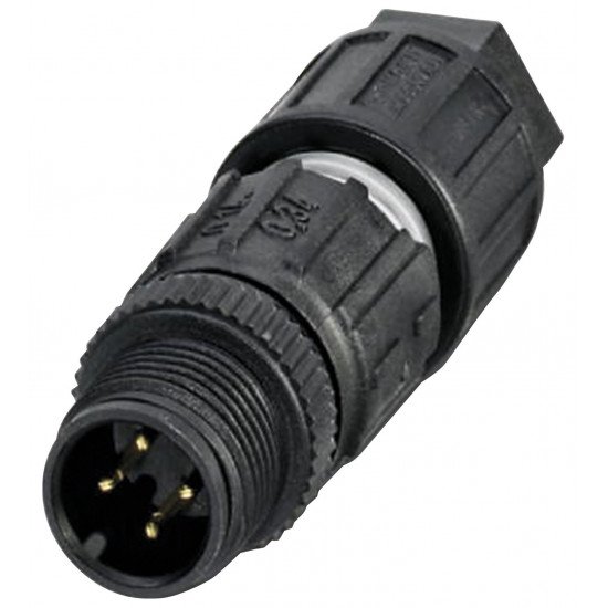Male connector, field-attachable V1S-G-Q3 Male connector, field-attachable V1S-G-Q3