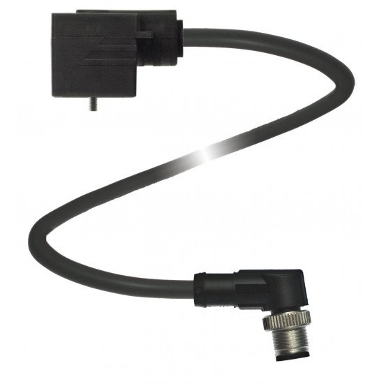 Valve Connector Cordset VMA-2+P/Z2-0,3M-PVC-V1-W