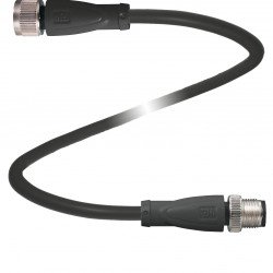 Connection cable V1-G-BK0,6M-PUR-U-V1-G-LGS25T Connection cable V1-G-BK0,6M-PUR-U-V1-G-LGS25T