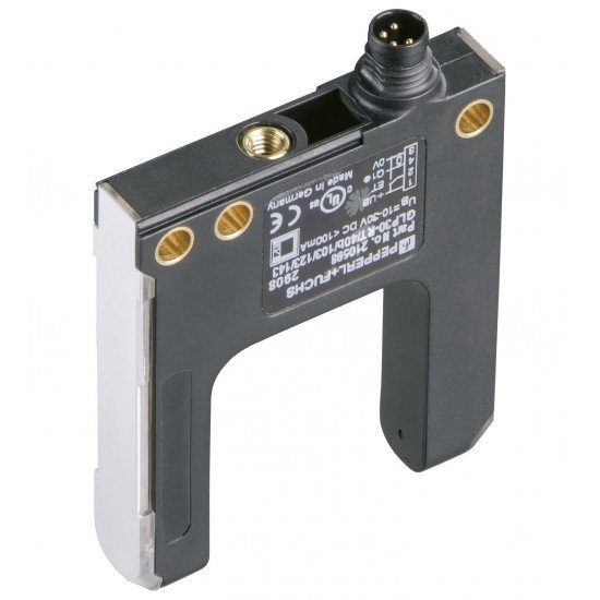 Photoelectric slot sensor GLP30-RT/40b/102/123/143