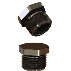 Stopping Plugs, Metal, Hexagon Head SP.MD.*.*.* Stopping Plugs, Metal, Hexagon Head SP.MD.*.*.*