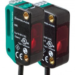 Thru-beam sensor (pair) OBE20M-R100-S2EP-IO-0,3M-V1-L Thru-beam sensor (pair) OBE20M-R100-S2EP-IO-0,3M-V1-L